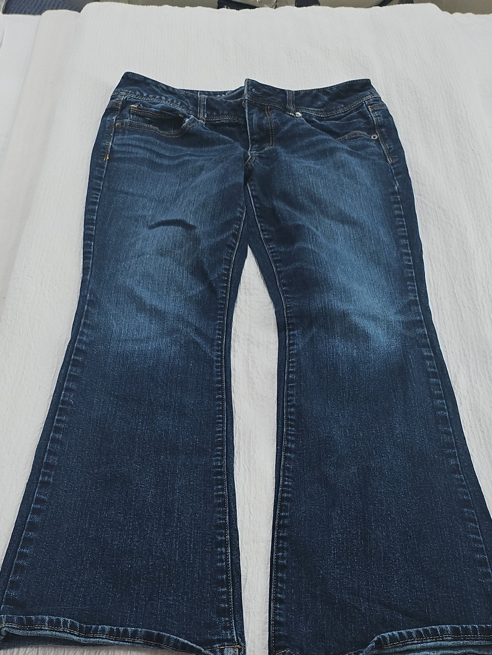 American Eagle Outfitters Dark Blue Bootcut Jeans
